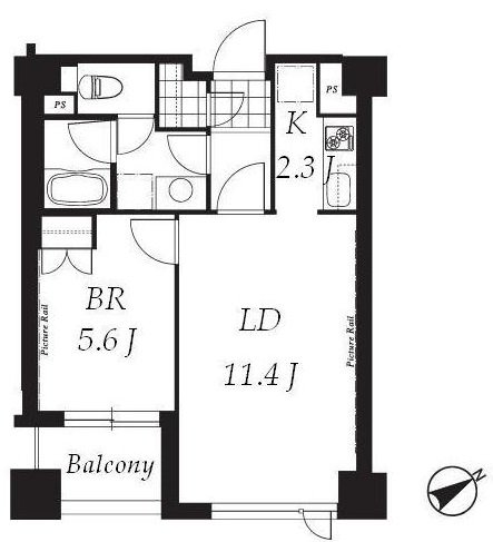 Prime Maison Ginza East floorplan
