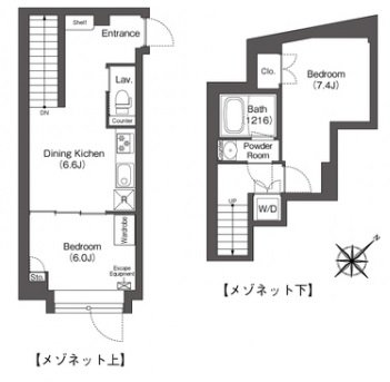 Dimus Oimachi Forest Floor Plan