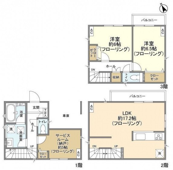 Kolet Takata#07(Takatanishi1-9-21-3) Floor plan