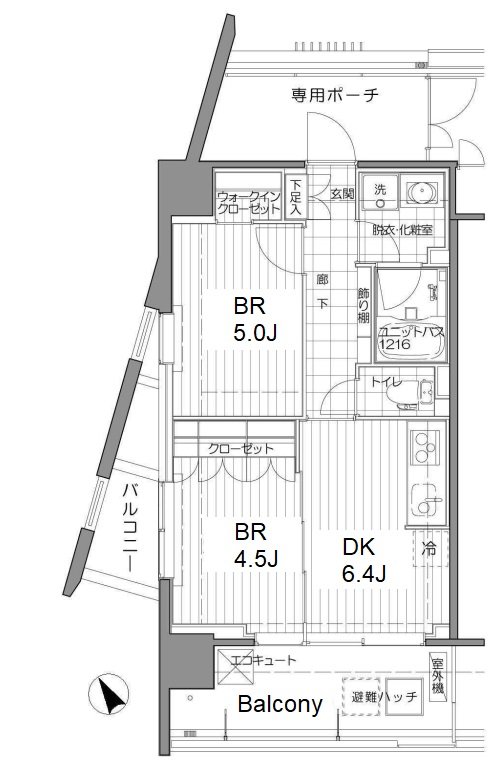 Ambiente Shibaura floorplan