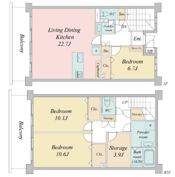 HF Magome Residence Floor Plan