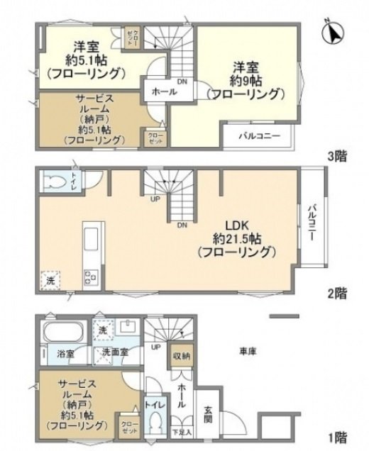 Kolet Musashinakahara#09(Miyauchi4-23-17-1) Floor plan