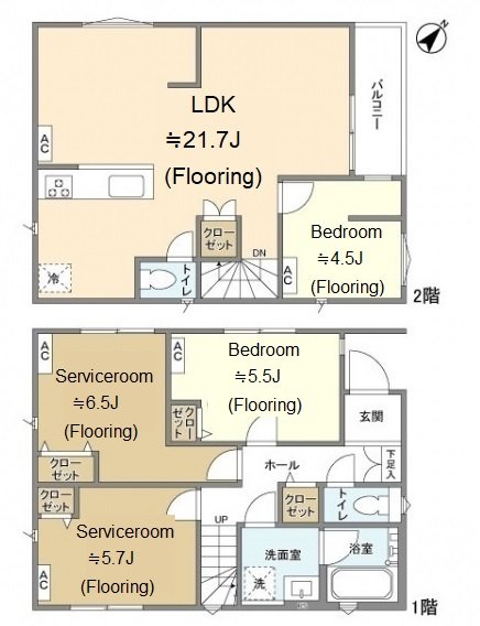 Kolet Kaminoge#04(Kaminoge4-26-28-1) Floor plan