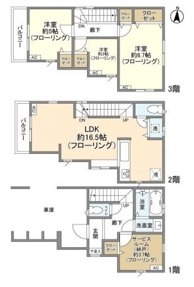 Kolet Hirama#16(Kamihirama558-10) Floor plan