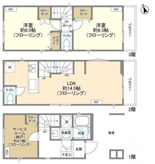 Kolet Kawasaki#04(Nakasaiwaicho2-24-10) Floor plan