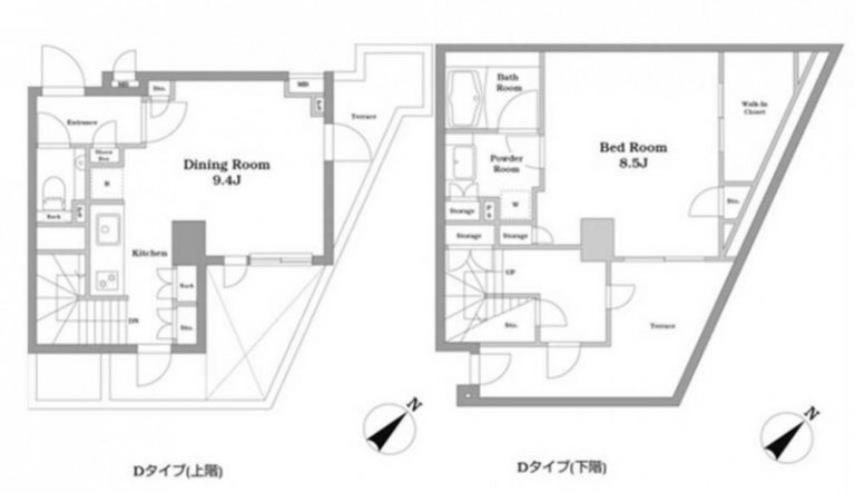 Pacific Residence MeguroMita floorplan