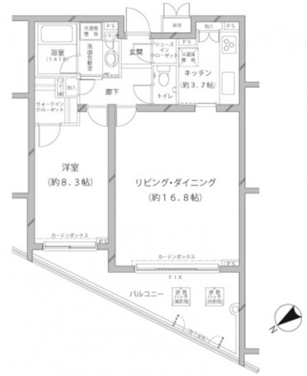 MFPR Court Daikanyama(Arents Daikanyama) floorplan