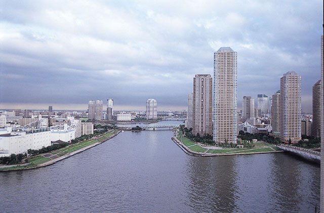 Sumida River side Tower View