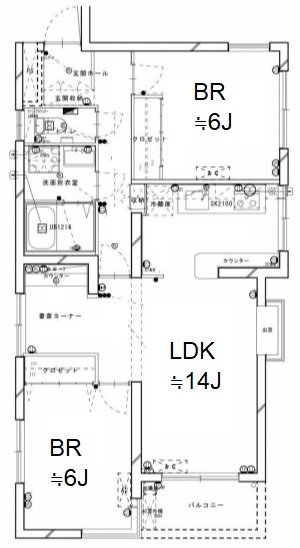 Pacific Palace Shimokitazawa Floor Plan