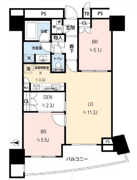 Tower Residence Tokyo floorplan