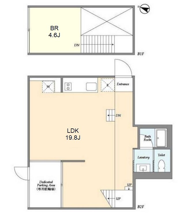 Jingumae Mansion Floor plan
