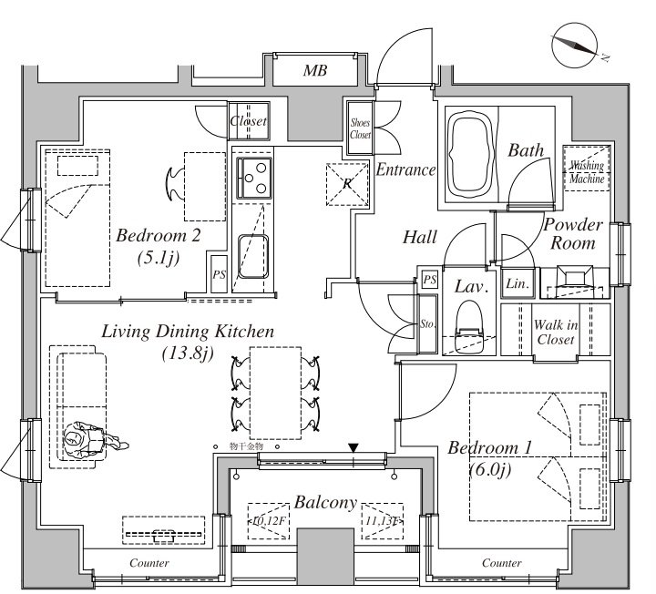 Casa Splendid Ichibancho floorplan