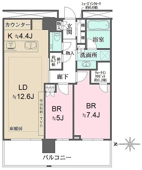 Grand Maison Shirokane No Mori The Tower Floor Plan