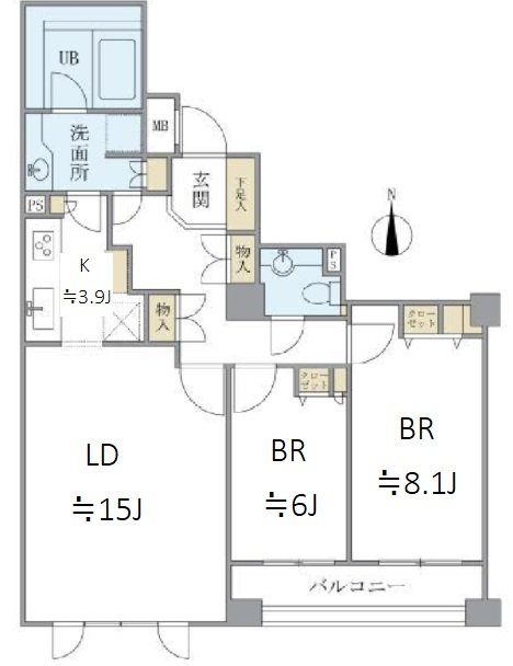 Apartments Higashiyama floorplan