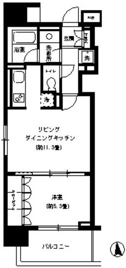KDX Residence ShibaKoen floorplan