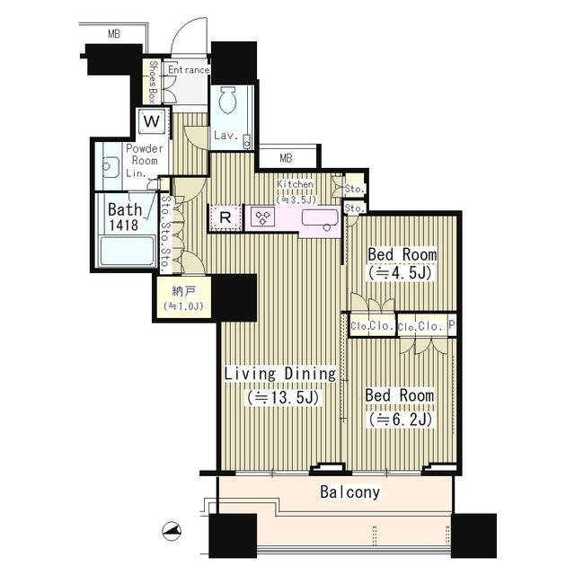 Tomihisa Cross Comfort Tower Floor Plan