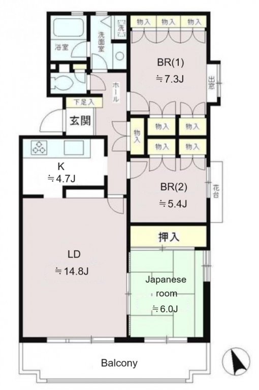 Maison doll Watanabe floorplan
