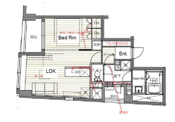 City Terrace Akasaka floorplan