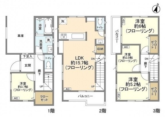 Kolet Hirama#11(Kamihirama558-5) Floor plan