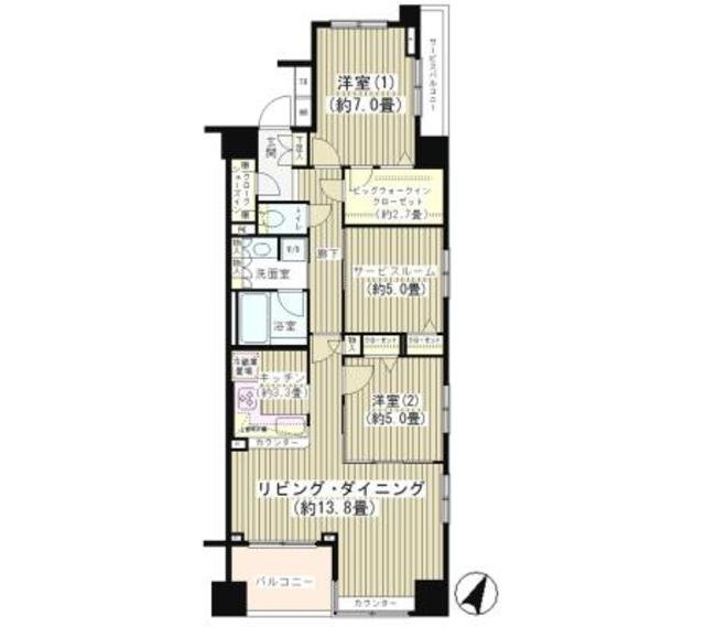 KDX Residence Nihonbashi Suitengu floorplan