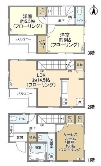 Kolet Hirama#17(Kamihirama558-12) Floor plan