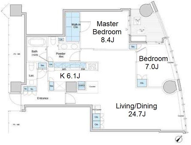 Akasaka the Residence floorplan