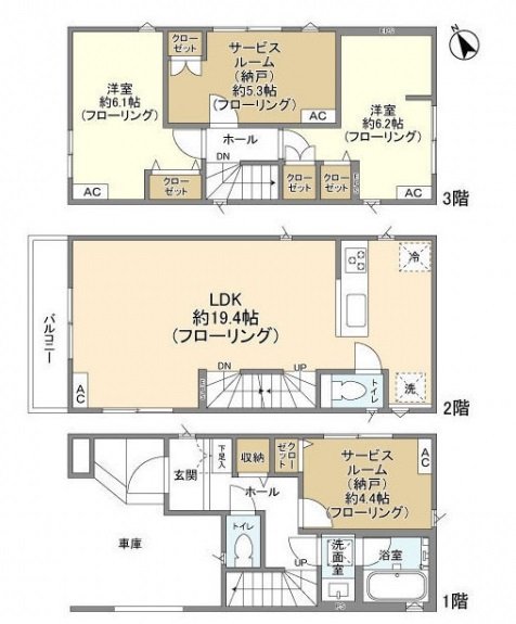 Kolet Kamiooka#03(Ooka3-9-25-4) Floor plan
